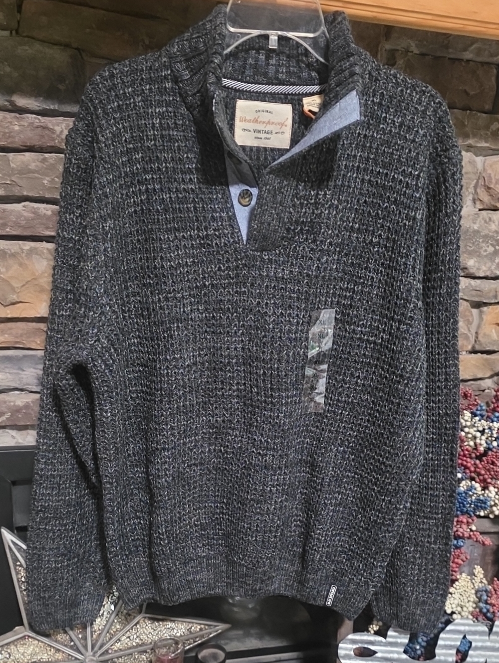 Nwt Weatherproof Vintage Knit Sweater Sz XL